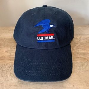Retro Postal Office Logo Adjustable Dad Hat USPS…